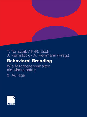 cover image of Behavioral Branding